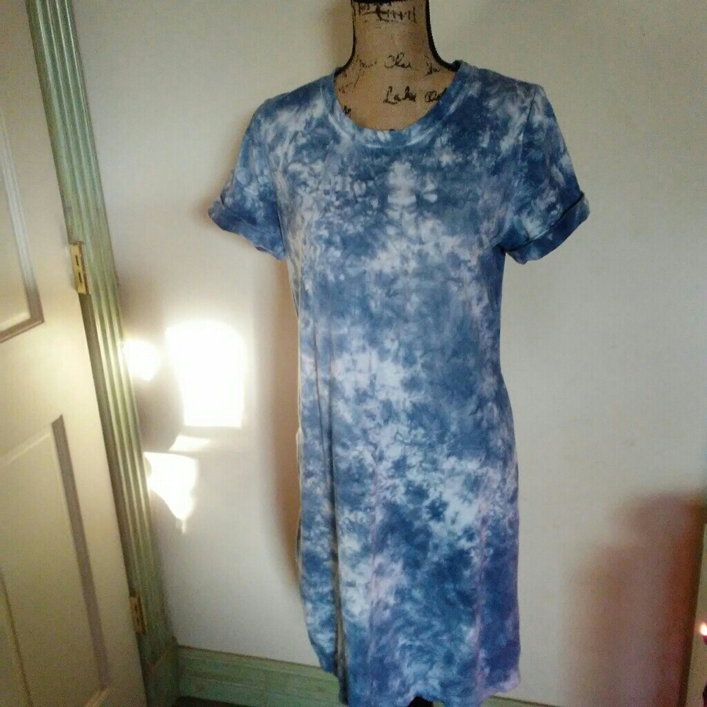 Tie dye T-shirt Dress